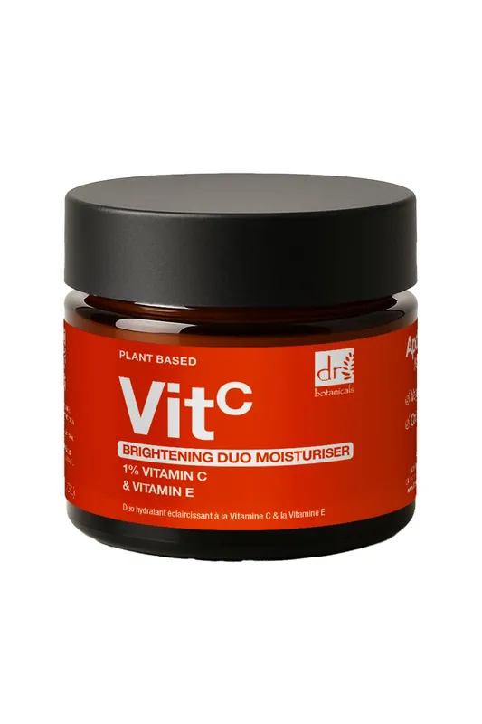 Brightening Duo Anti-Ageing Moisturiser with 1% Vitamin C & Vitamin E 60ml for Brightening and Even Skin Tone