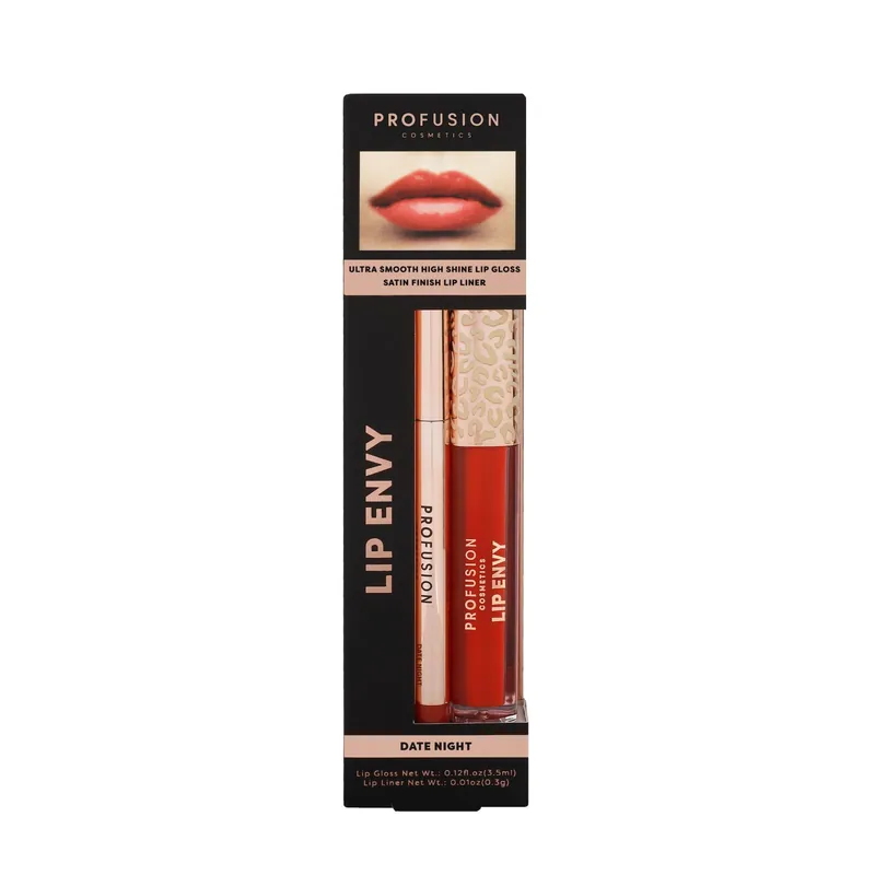 Lip Envy Gloss and Lip Liner Duo Date Night - Profusion Cosmetics