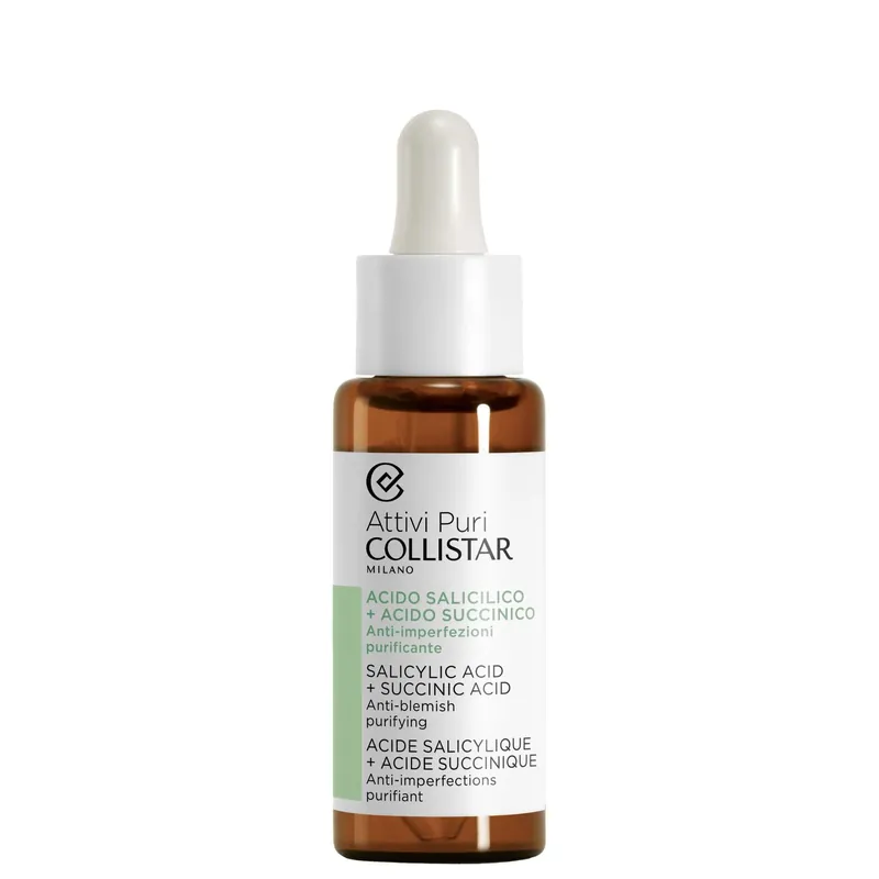 Attivi Puri Salicylic Acid + Succinic Acid 30ml - Collistar