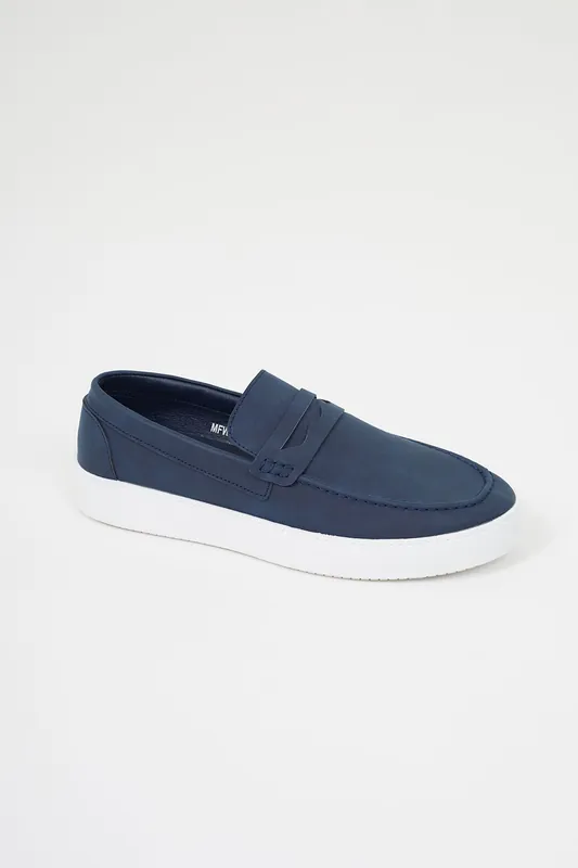 Faux Suede Loafers - Brave Soul