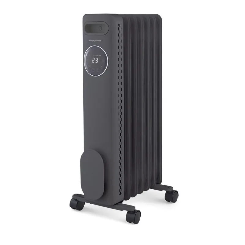 HeatFlux 1.5kw Digital Oil Filled Radiator with Remote Control - Morphy Richards