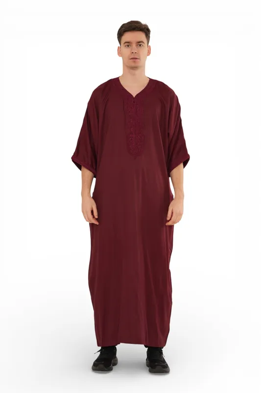 Moroccan Thobe Jubba Robe Eid Djellaba Gandoura - HM62