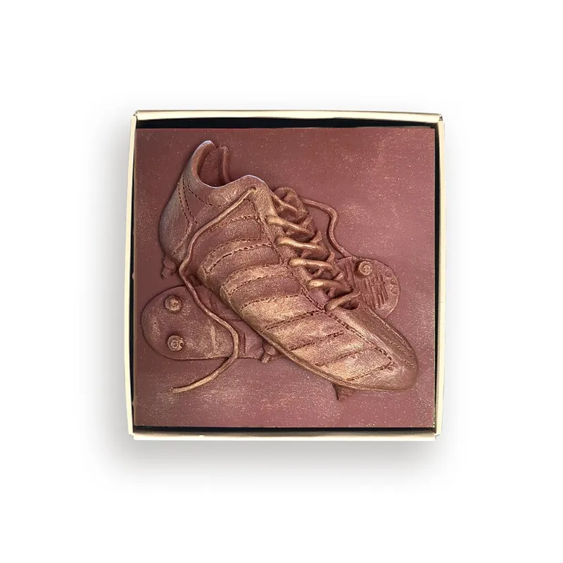 Milk Chocolate Football Boot - CHOC ON CHOC