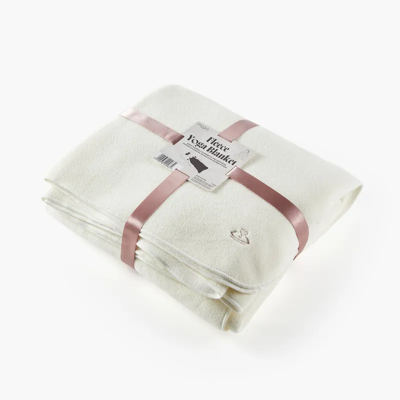 Fleece Yoga Blanket Ultra-Soft Reversible
