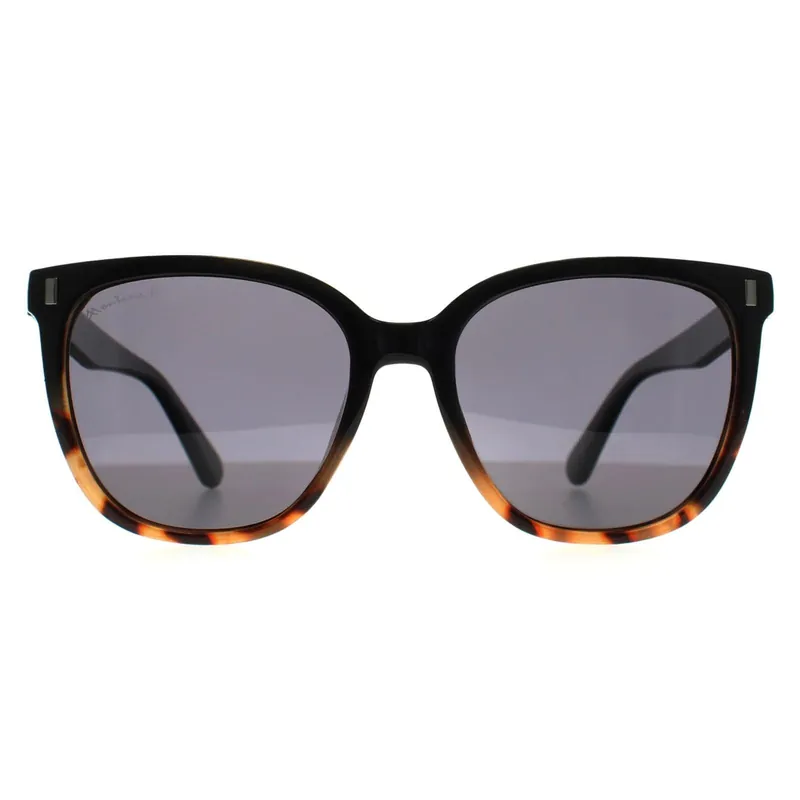 Butterfly Shiny Black Turtle Smoke Polarized MP190 - montana