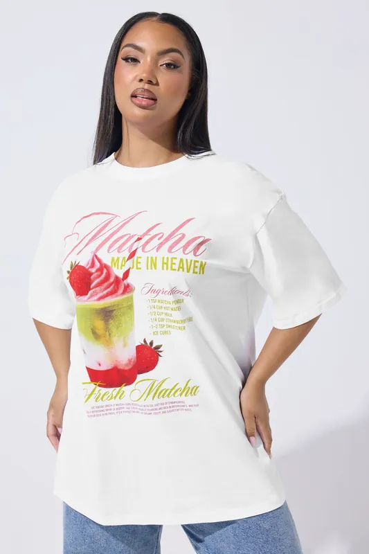 Matcha Slogan T-Shirt