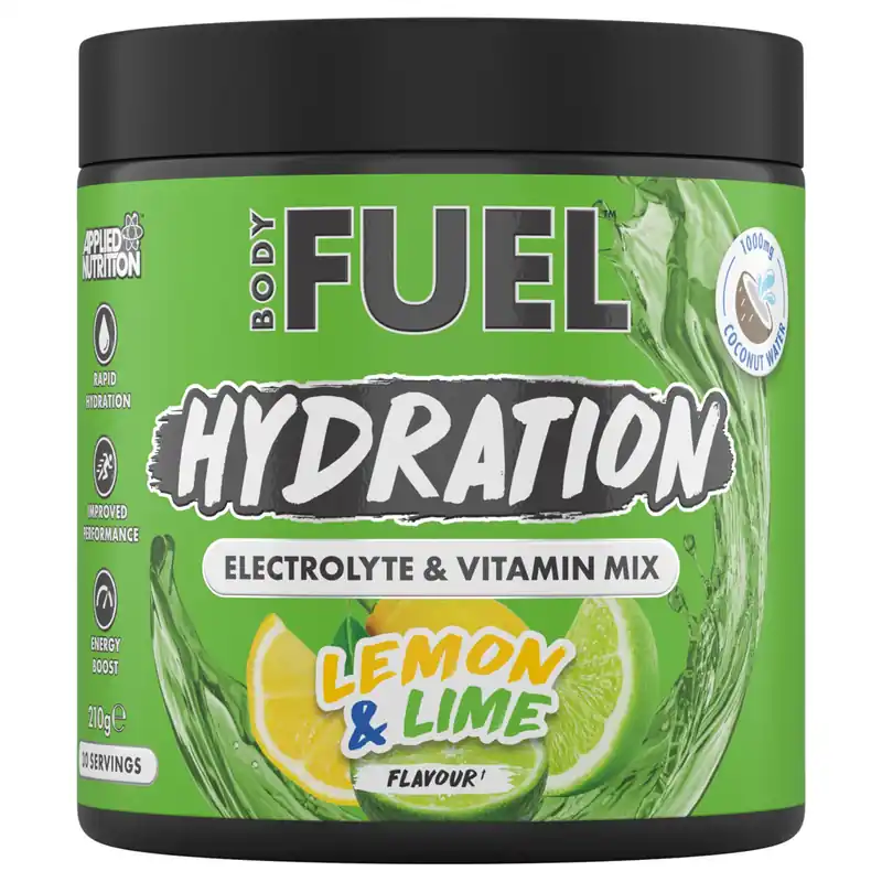 BodyFuel Hydration Electrolyte Vitamin - Blue Raspberry - 30 Servings
