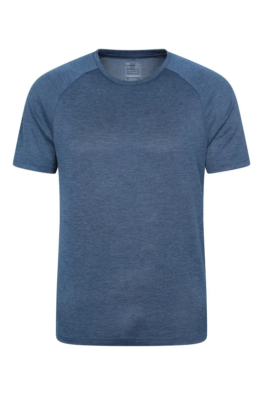 Pulse' Lightweight Comfortable Breathable Quick Dry Short Sleeve Tee - Mountain Warehouse