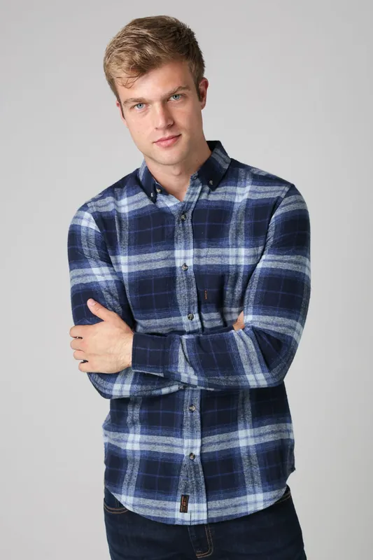Cotton Printed Long Sleeve Shirt - Tokyo Laundry