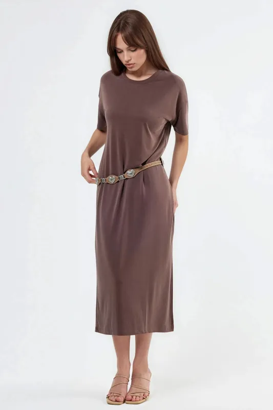 Relaxed Fit Midi Dress - Hiccup