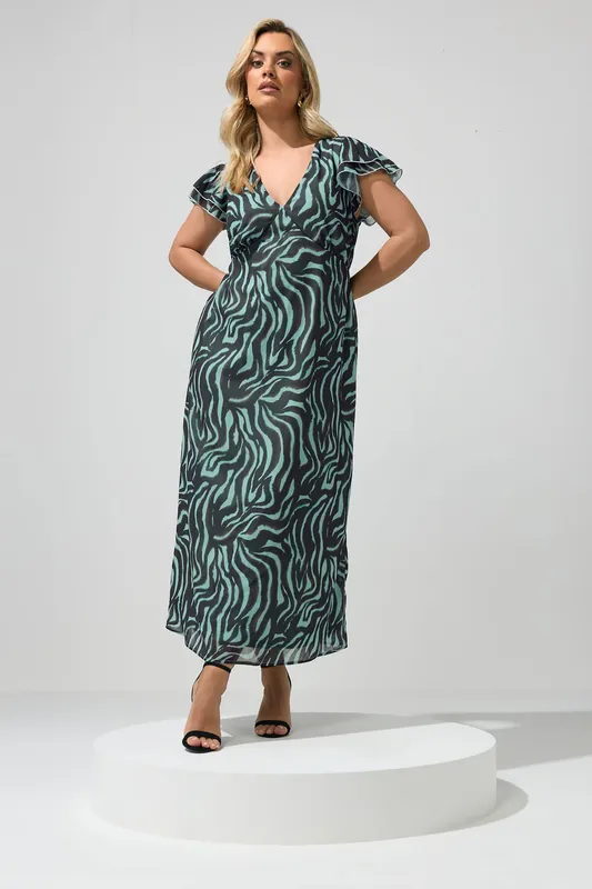 Zebra Maxi Dress - Yours