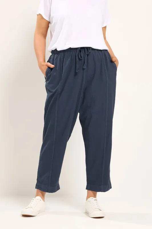 Cool Cotton Barrel Trousers - Yours