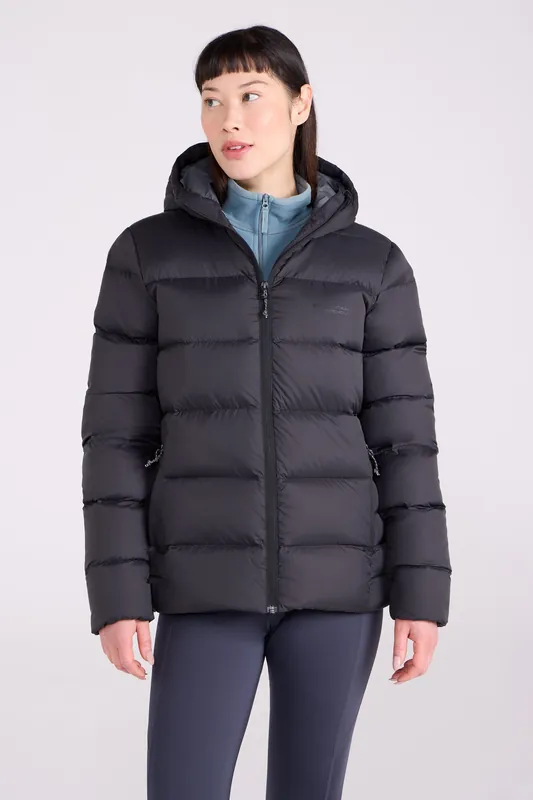 Stratus' Extreme Down Packable Warm Full Zip Water Resistant Jacket - Mountain Warehouse