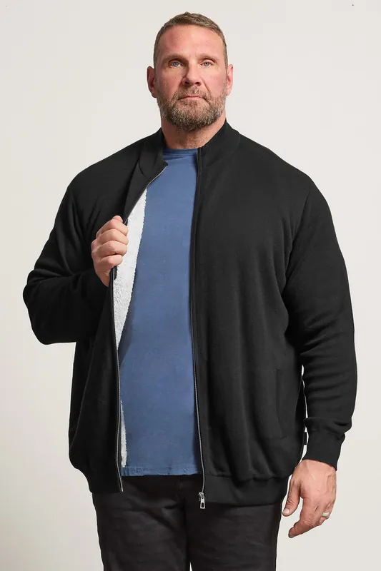 Knitted Borg Zip Up - BadRhino