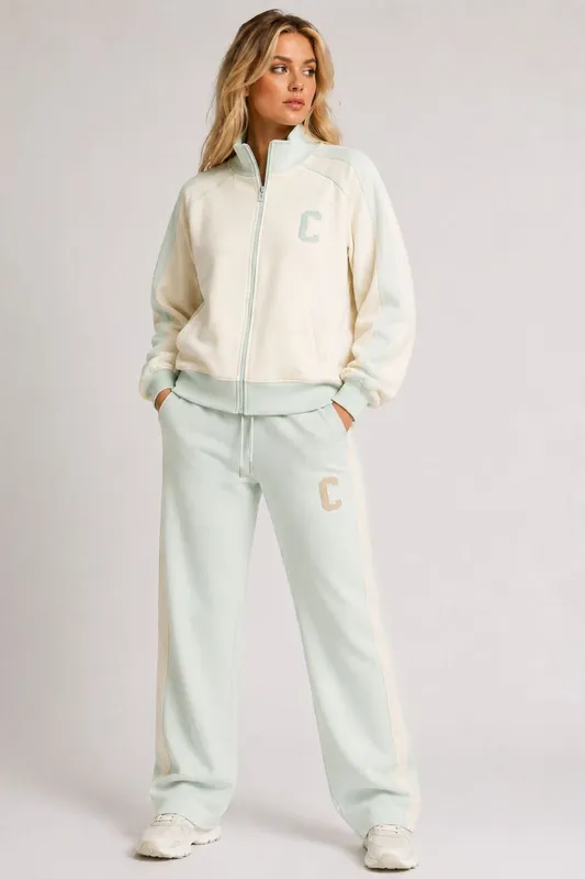 Zip Up Jacket and Jogger Fleece Co-ord