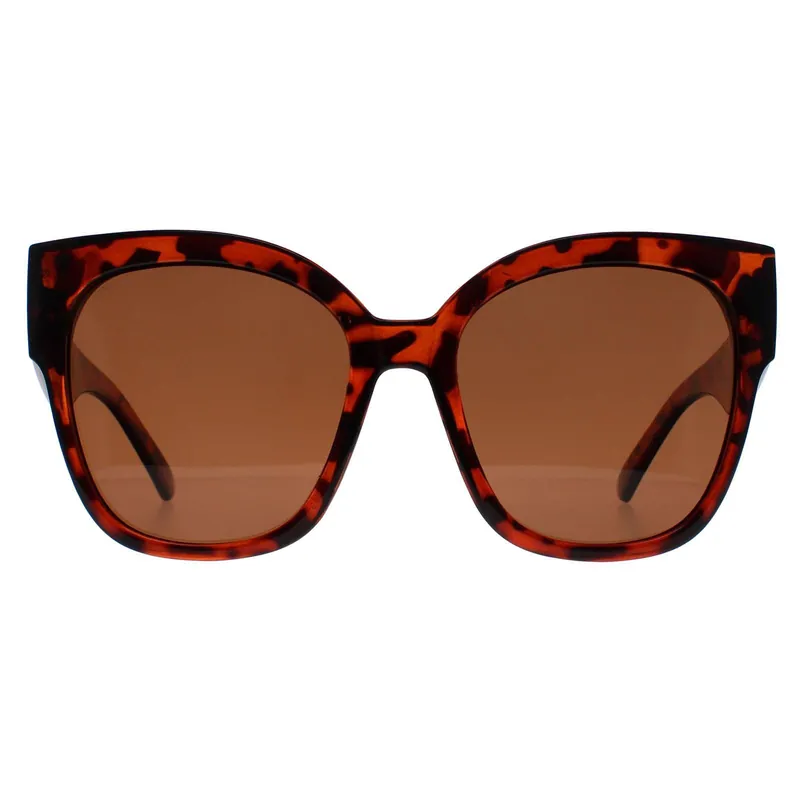 Square Shiny Tortoise Brown Polarized MP73 - montana