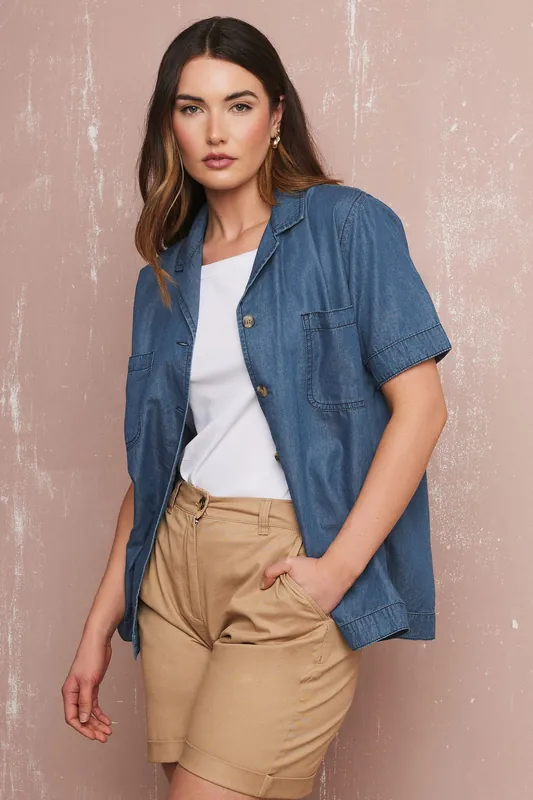 Tall Denim Shirt - Long Tall Sally