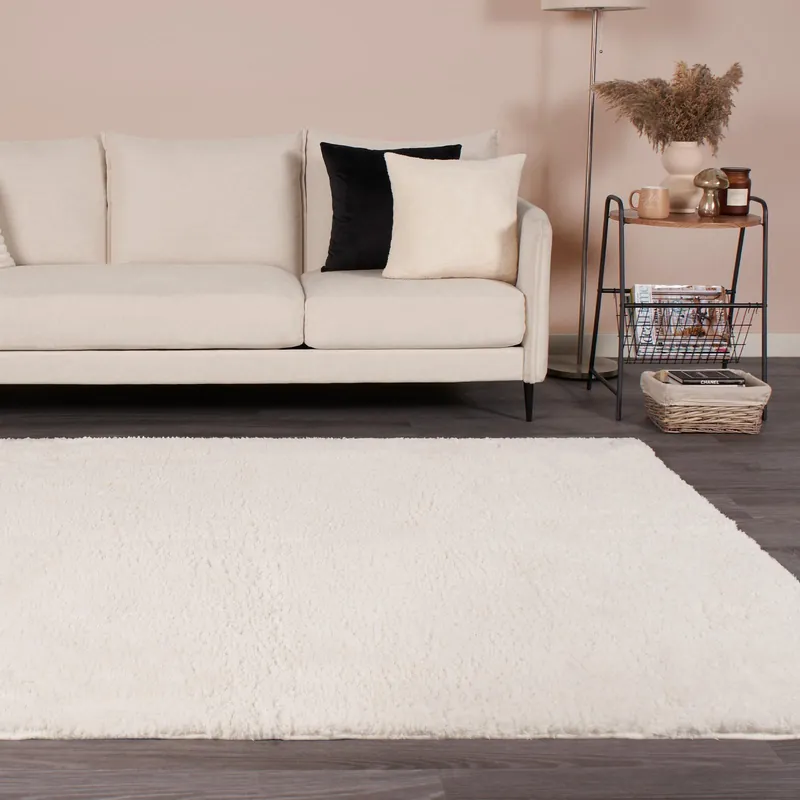 Fluffy Teddy Rug Soft Floor Carpet Non Slip Area Mat - OHS