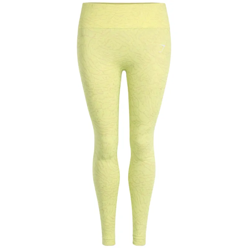 Adapt Animal Seamless Yellow Leggings - Gymshark