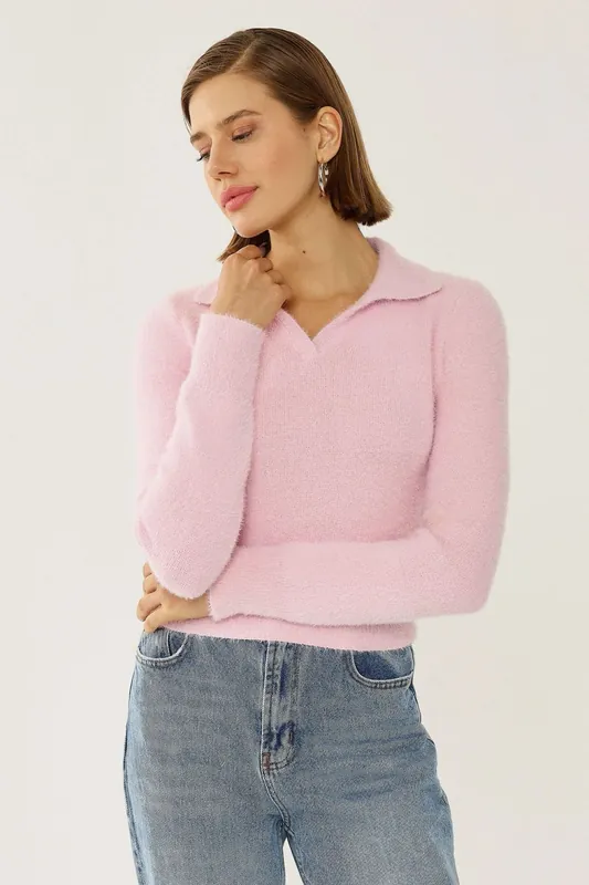Textured Knit Sweater - Hiccup