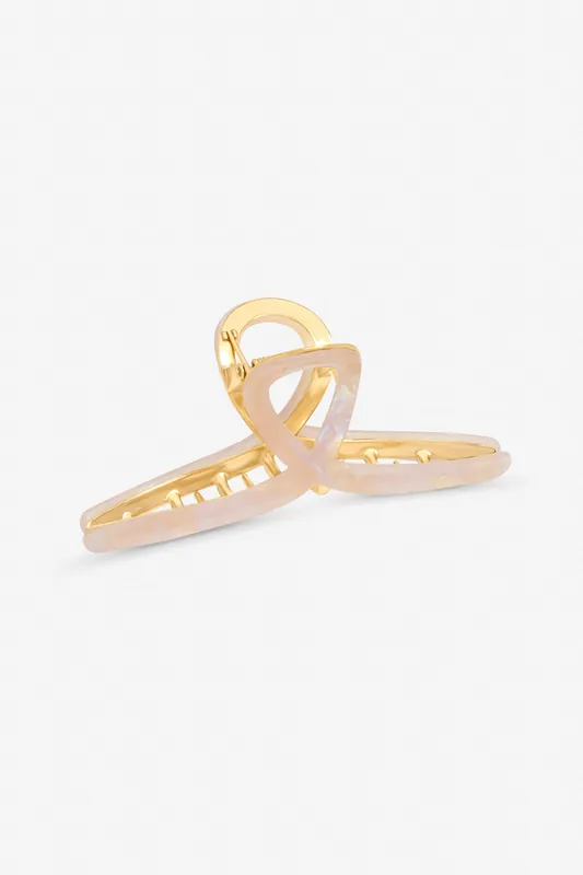 Pink Resin Claw Clip - Mood