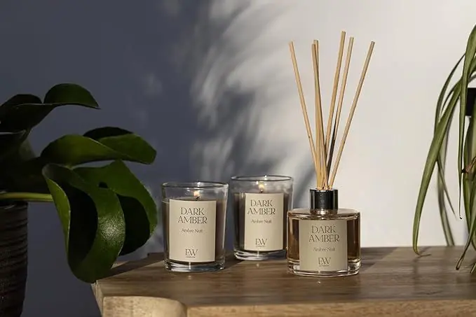 Scented Candles and 50ml Reed Diffuser Candle Gift Set - Marco Paul