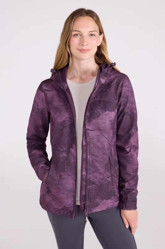 Exodus Softshell Jacket Water Resistant Coat - Mountain Warehouse