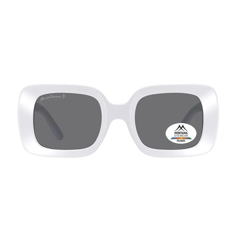 Square White Grey Polarized MP68 - montana
