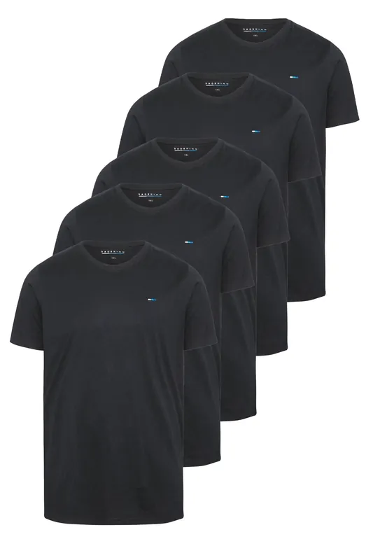 5 Pack Extra Long T-Shirts
