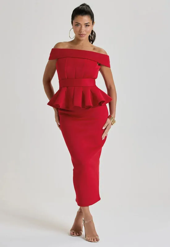 LBD Collection Black Ascot Two Piece Set - Little Black Dress