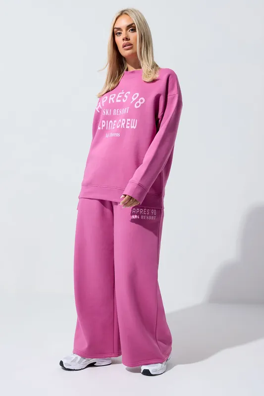 Apres 98' Wide Leg Joggers - Yours
