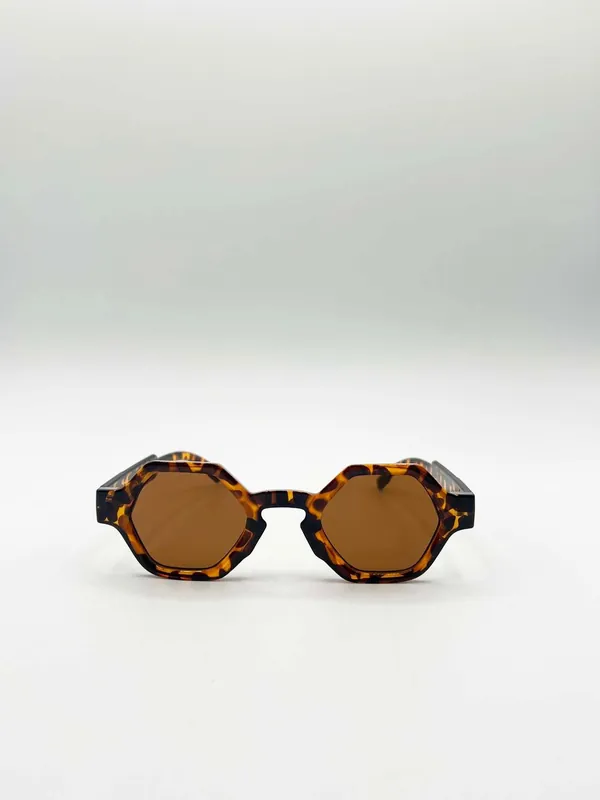 Round Hexagon Sunglasses - SVNX