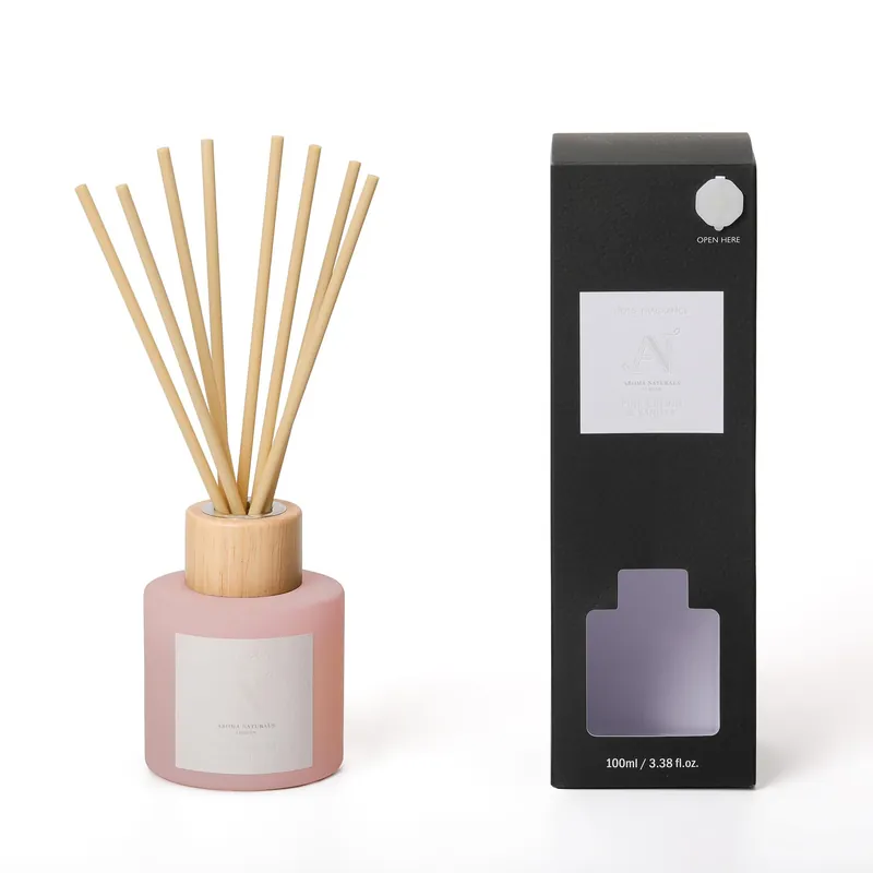 Frosted Decadence Reed Diffuser Coconut Scent - Aroma Naturals