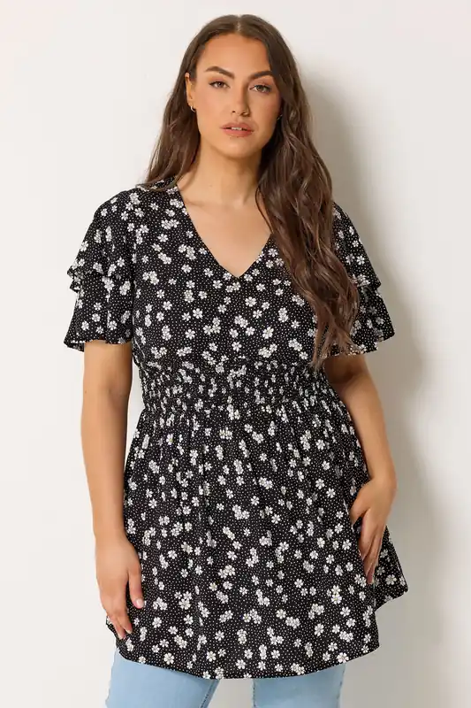 Daisy Flutter Sleeve Top - Yours
