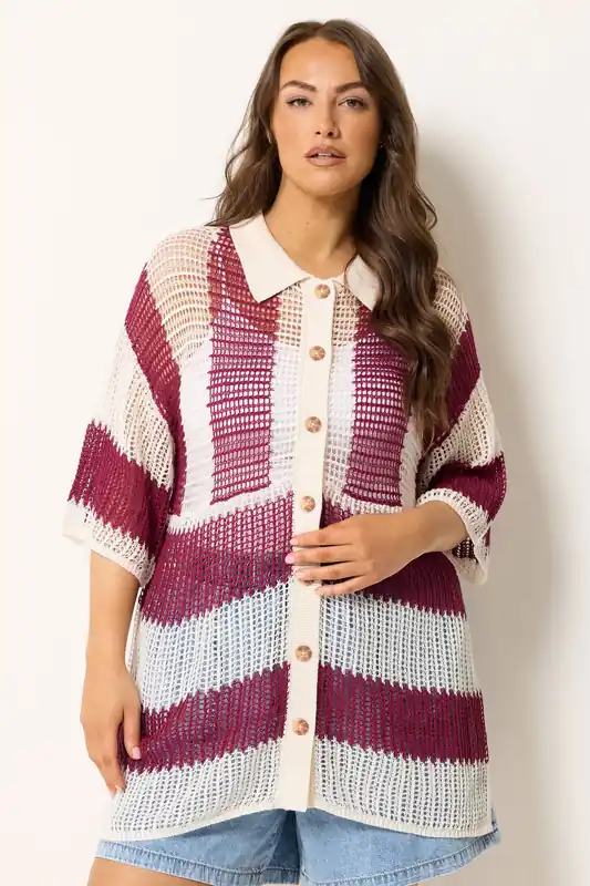 Knitted Crochet Shirt - Yours