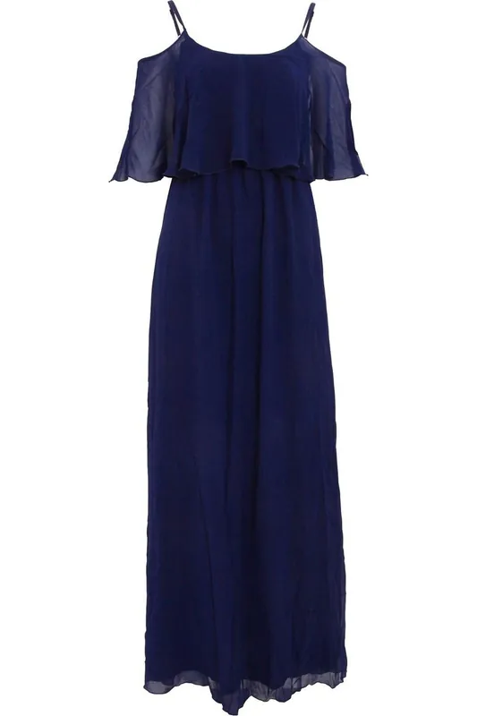 Motion Cold Shoulder Maxi Dress - Girls On Film