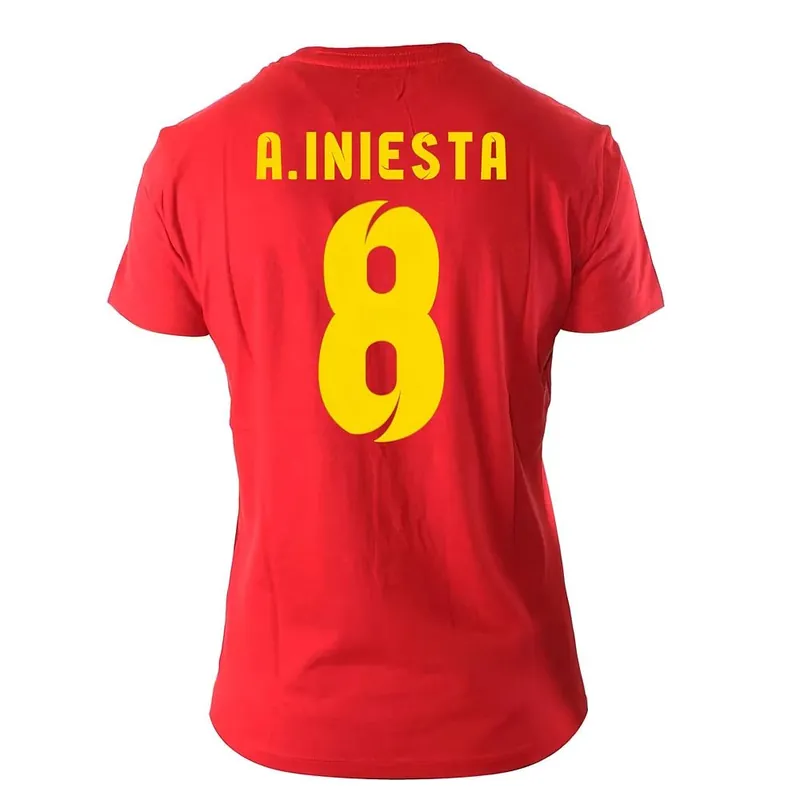 Mens Andres Iniesta Visca El Barca Hero T-Shirt