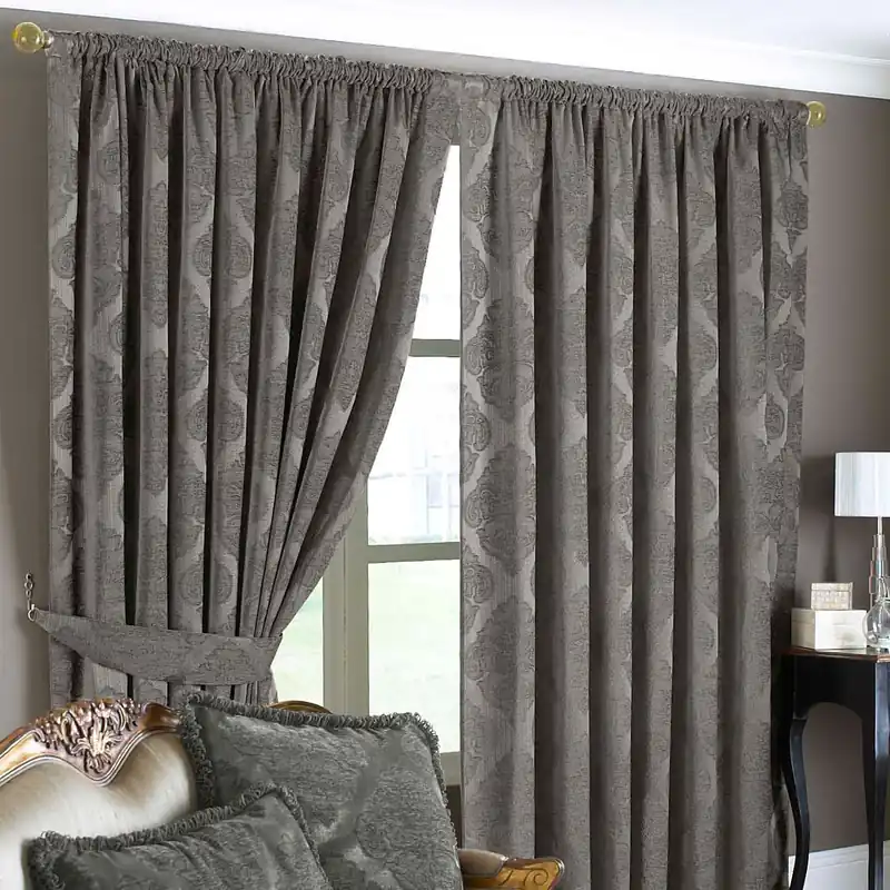Winchester Pencil Pleat Curtains - Paoletti