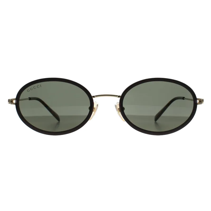 Oval Black Gold Green GG1980S - Gucci