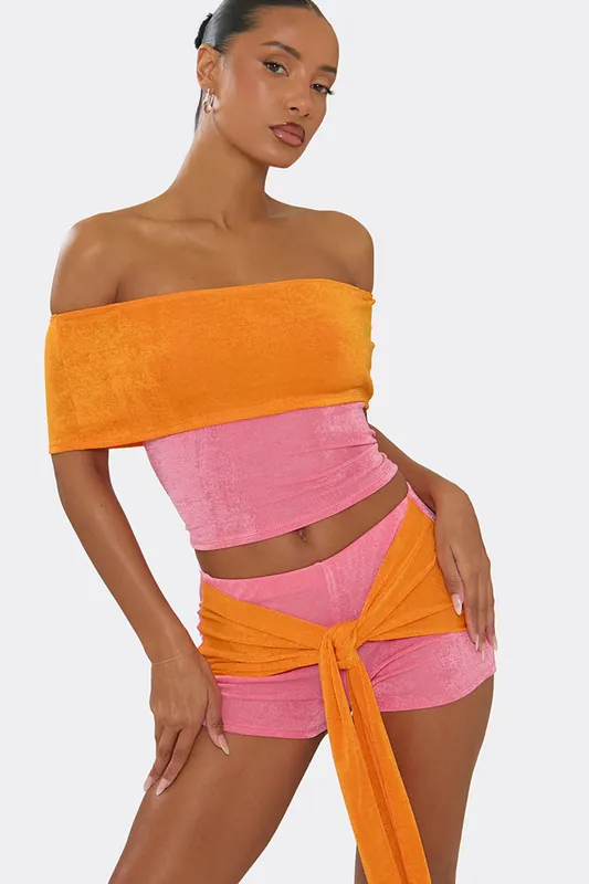 Strappy Off The Shoulder Top - EGO