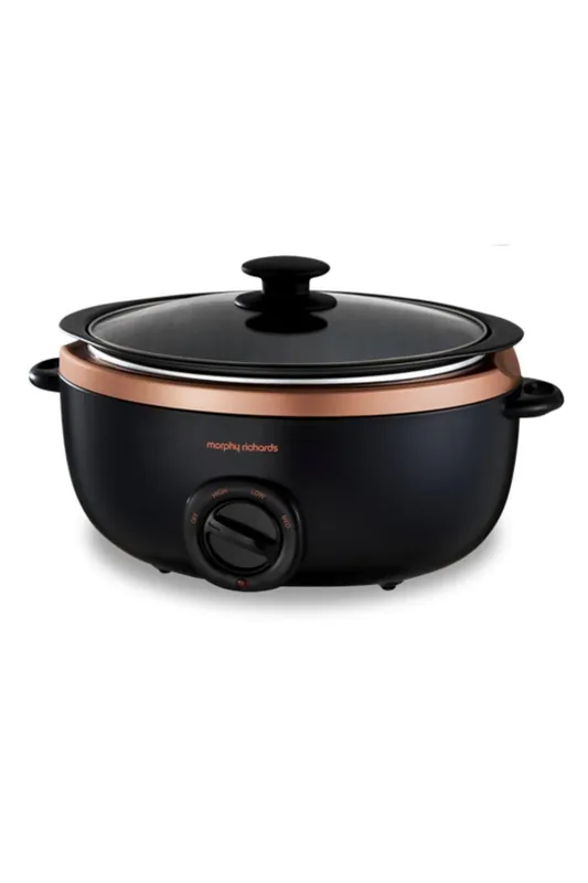 Rose Gold Sear & Stew Slow Cooker 6.5L - Morphy Richards