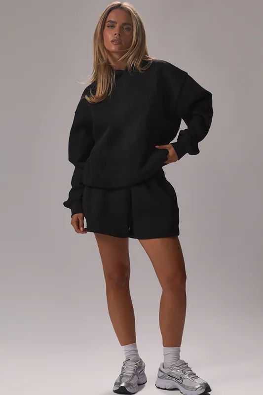 Long Sleeve Graphic Print Hoodie - EGO