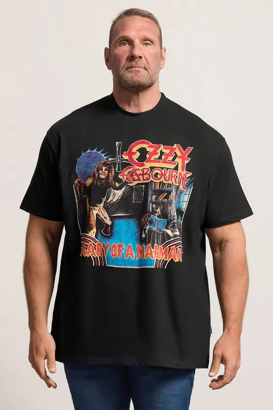 Extra Long Ozzy Osbourne Graphic T-Shirt
