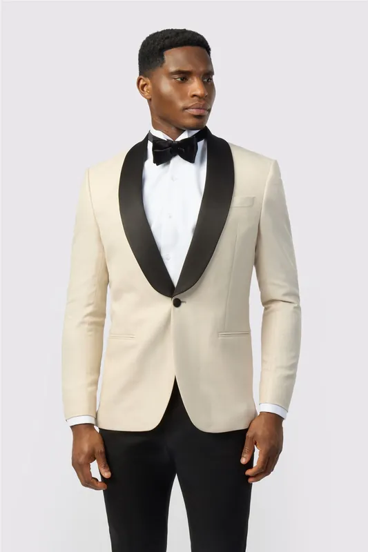 Single Breasted One Button Slim Fit Suit Jacket - Antique Rogue