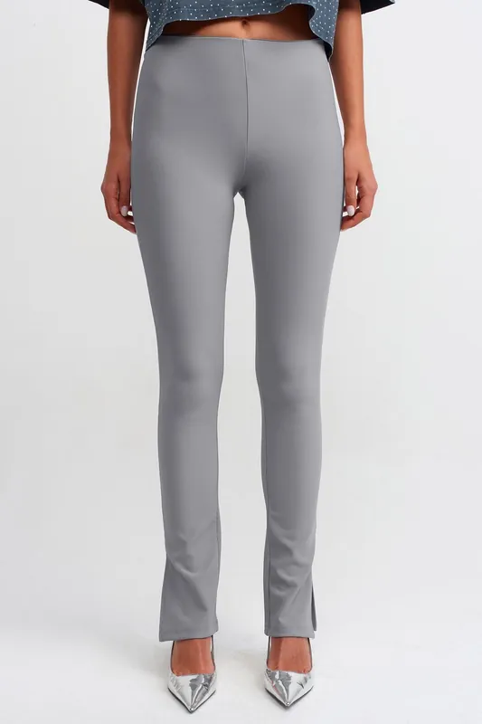 High Waist Flare Leggings with a Side slits - Hiccup