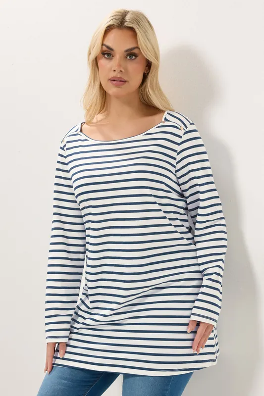 Stripe Long Sleeve T-Shirt