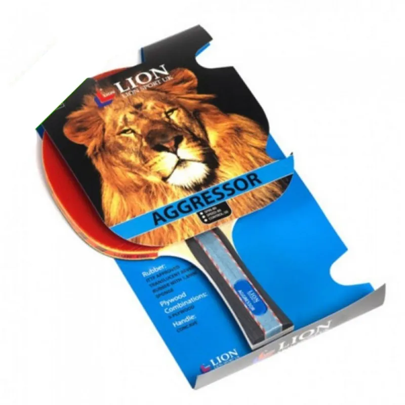 Aggressor Table Tennis Bat - Lion