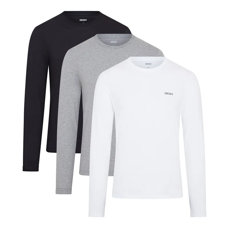 3 pack Warriors Long Sleeve T-Shirts