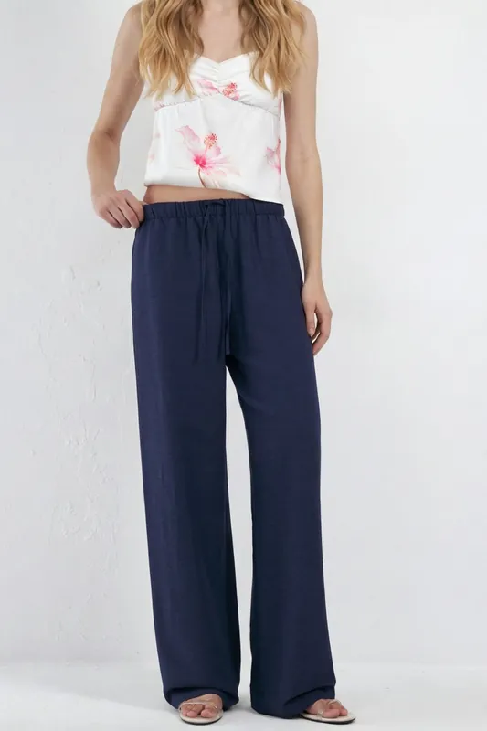 Flowy Linen Pants - Hiccup