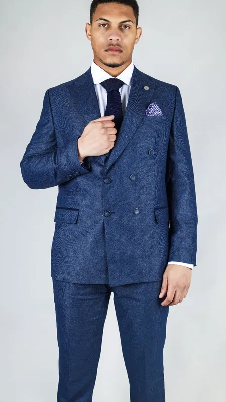 Classic Double Breasted 2-Piece Suit
